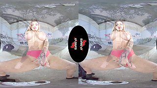 Daisy Lee - Public; Big Tit Blonde Babe Solo - Sexlikereal