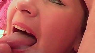 Constant and Messy Oral and Facial Cum for These Two Amateurs