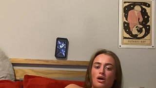 Watch this Scottish horny emo fingers slipping deeper and moans heavily