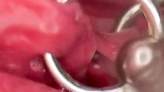 Extreme Close up Pee and My Pierced Pussy and Clit Compilati