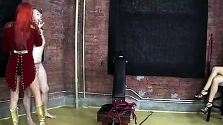 Brat Princess - Alexa and Amadahy - Ring Master Whips slave