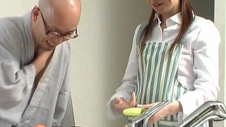 Horny Japanese housewife gets nicely pleasured - Tomoe Hinatsu