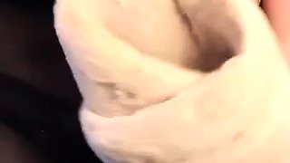 Amateur striptease and Solo masturbation