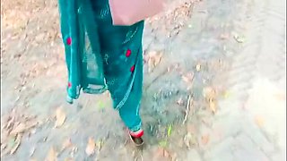 Desi Village Bhabhi RadhaDevi Hardcore Fuck in Jungle - Indian Aunty Sex