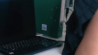 Naughty Secretary Shows What Else She Can