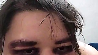 I Suck My Owner's Cock and Balls Until I Extract His Cum, at My Stepbrother's House