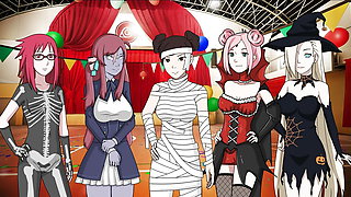Naruto - Kunoichi Trainer (Dinaki) Part 43 Halloween! By LoveSkySan69
