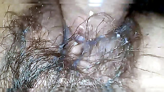 wet pussy cums twice