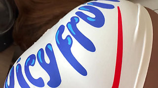 Big Ass Black Girl Gets Her Juicy Fruit Fucked