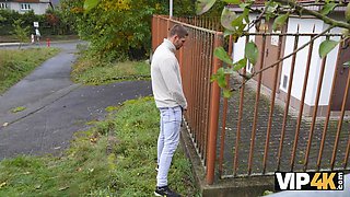 Vip4k. hot and crazy cougar Texas Patti gave a eating cock to a homeless and pounded a young stud later