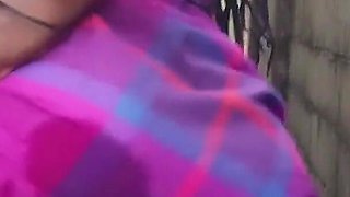 Fingering Rubbing My Hairy Pussy Squirting Outdoors