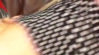 Blonde girl with perfect tits knows how to entertain