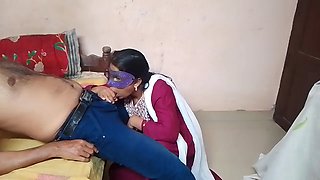 Indian housewife from Kerala gets cozy with her friend in a bent-over position