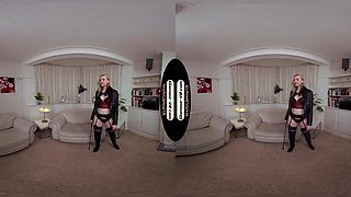 Em Yang Black Jacket & Zipper Lingerie Special Task & Multiple Rewards Joi - 8k Vr