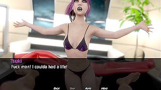 Hard-core Gameplay Video With Car Toon