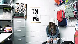 Nadia Noja s Deep Cavity Search And Rough Submissive Pounding In The Backroom - Shoplyfter