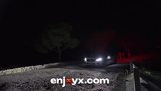 Halloween Cosplay. Gaunt vampire fucks his innocent. Busty blonde Stella Cardo