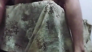 With My Friend in Mexican Homemade Rich Dress