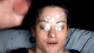 Dirty Dees Facial Cum Compilation 42 - Amateur Brunette Gets Huge Load Blast