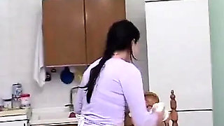 My Real Wife Is A Good Bitch - Italian Housewife Squirts In 69 Position At Home