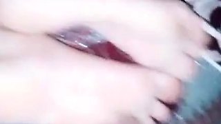 Arab Girl's Hot Milk and Feet Webcam Show