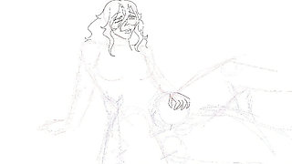 Submissive and dominant lesbian hentai