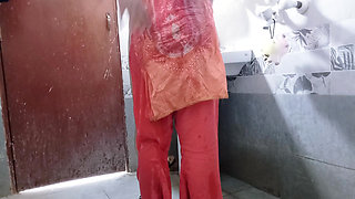 Indian Village Sister in Law First Time Hard Fucking in Shower