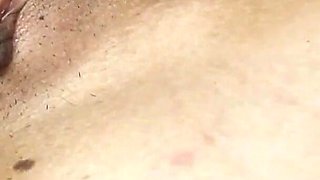 Skinny Japan teen gets cum in hairy pussy by step dad