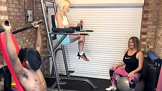 Secretary group sex hardcore fucking blond girl facia