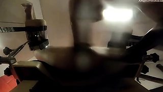 Two hot babes fisting holes very hard