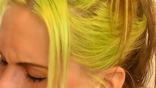 Blow- and Footjob From Briana Bang