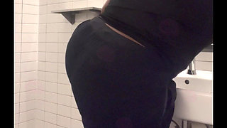 These Bathrooms Are Out of Order but Im Horny so I Locked Myself in!