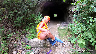 Claudia In Nature Part 2 by Wet And Pissy