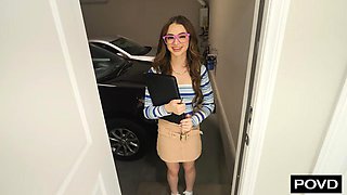 College Slut Wants To Skip Studying To Play With Her Tutor s Cock
