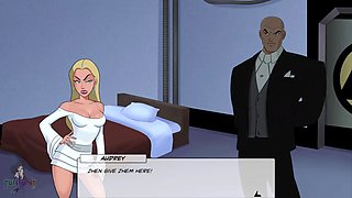 DC Comics hentai action featuring Supergirl and Injustice
