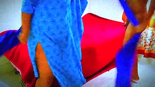 Egyptian Hot Stepmom Like Role Play Rough Sex, She Want Acting Today & Enjoy Sex With Stepson By Different Style Today