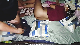 Asian chubby pregnant women in Philippines