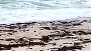 Hot Babe Get Some Sucks Didck and Gets Fucked at the Beach, Outdoor Sex, Deach Sex, Hot Body, Cute Gir Fucked Outdoors