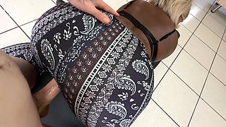 Busty Black Girls Gym Session Ended up Being a Fuck Session
