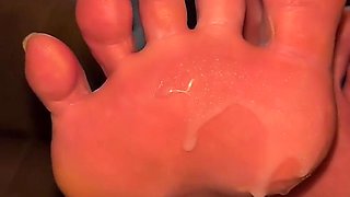 Virgin Cuck CEI Foot Humiliation
