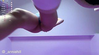 Annie sexy teen erotic webcam show