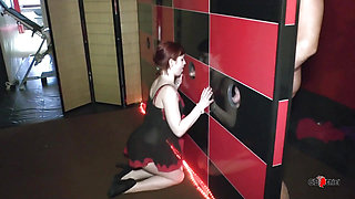Young Gloryhole and Shower Blowjob Cum in Mouth