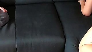 Cuck Jerking and Watching His Shared Wife Getting a Creampie and Licking His Cum From Pussy