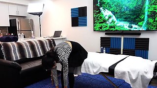 Eva Yi - Thrilling Massage (Asian Teen Gets Oiled Down And