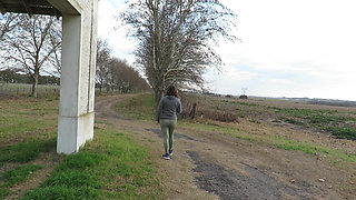 Patricia visits the farm for the first time and strips naked