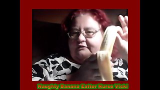 Naughty Banana Eater Nurse Vicki