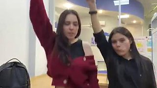 Valeriankaa with Karina have a fun 3