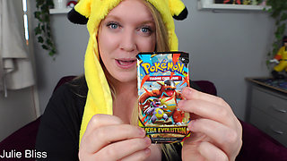 Julie Bliss Pokemon Card Unboxing - PART 4