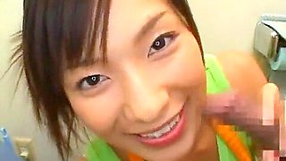 Kaho Kasumi young Japanese blowjob