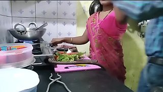 Village Girl Ashu in Sari Scolds Boss and Gets Hardcore Creampie in Mumbai